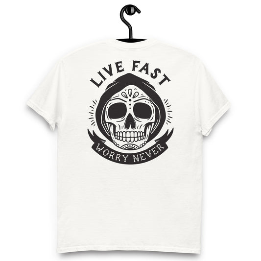 Live Fast Worry Never T-shirt