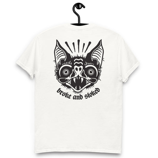 Broke And Stoked Bat T-shirt